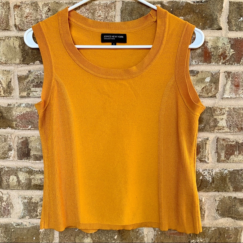 Women’s Gold Size Small Jones New York Dress Tank